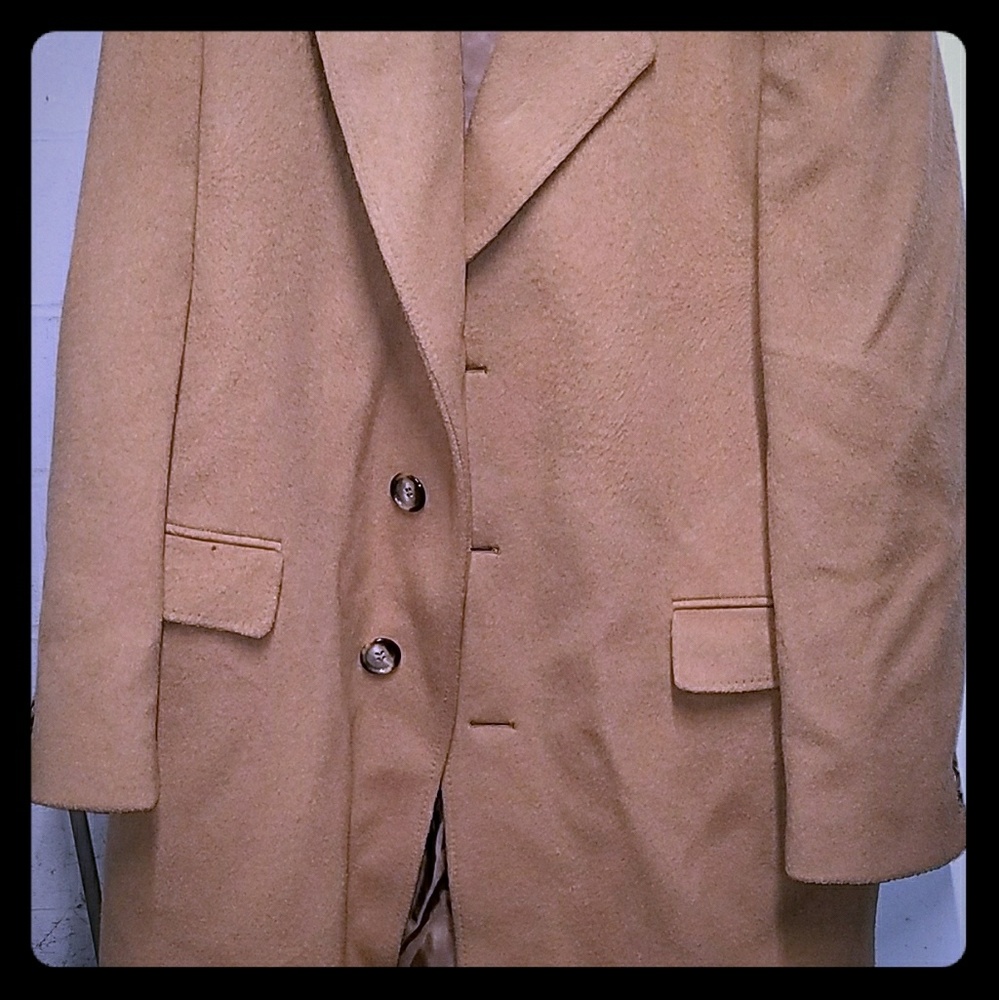 Wool and Cashmere Trenchcoat